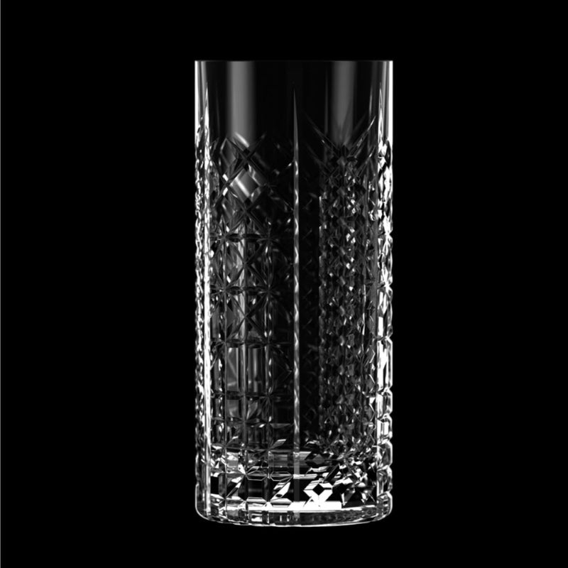 Lucaris Opulence Kin Highball Glass Set - 350ml, Premium Crystal, Set of 6 - Image 4